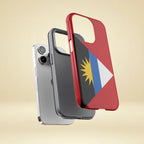 Antigua and Barbuda Flag Tough Phone Case - Irie Blues Boutique