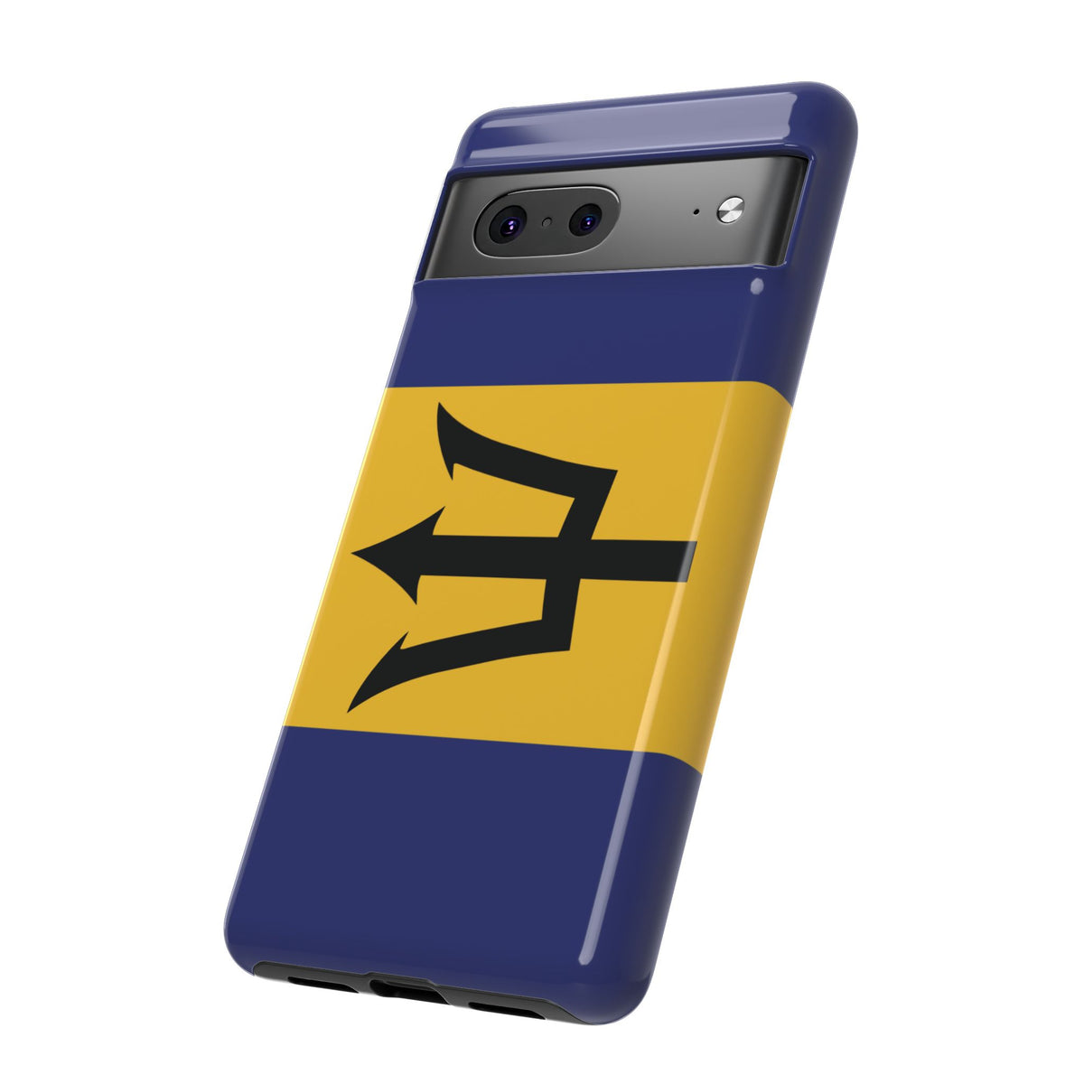 Barbados Flag Tough Phone Case - Irie Blues Boutique