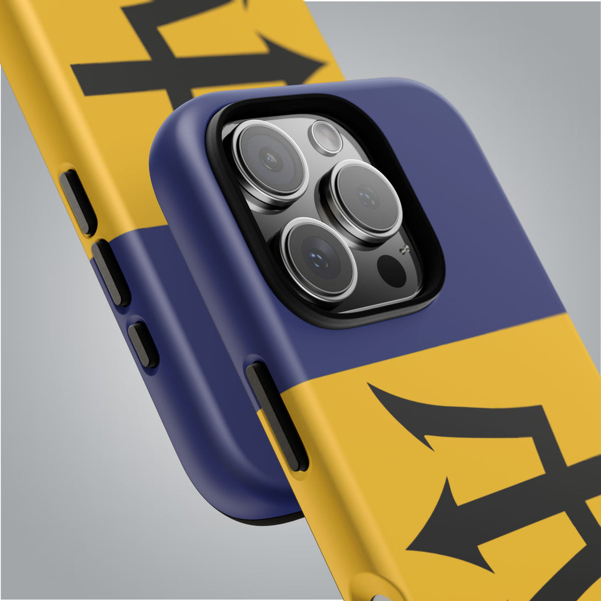 Barbados Flag Tough Phone Case - Irie Blues Boutique