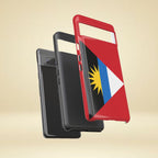 Antigua and Barbuda Flag Tough Phone Case - Irie Blues Boutique