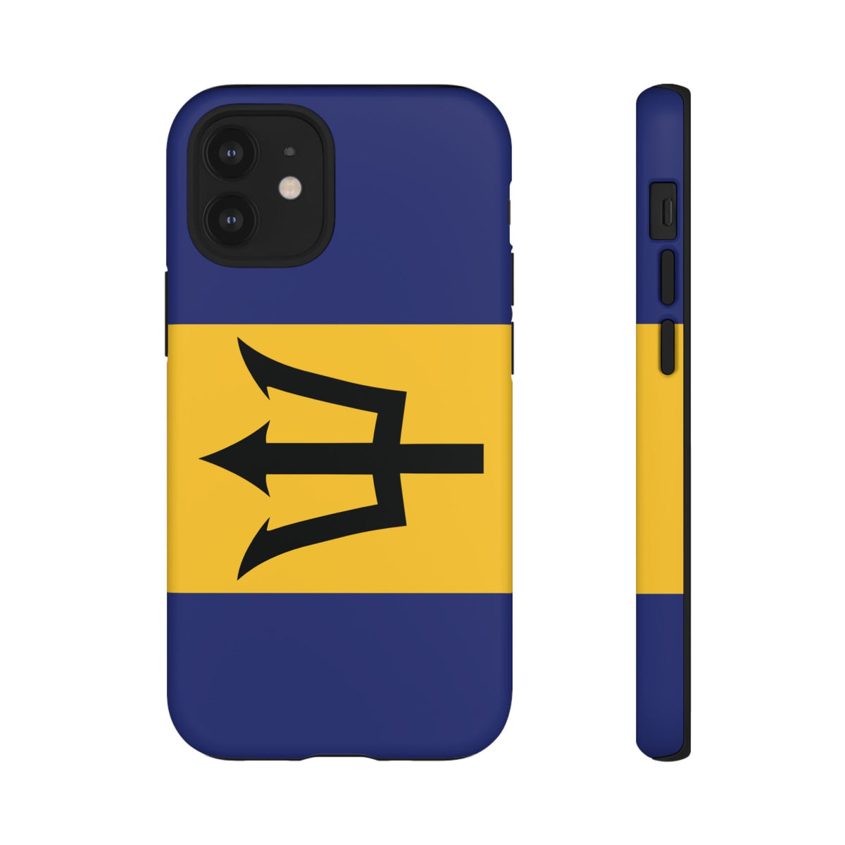 Barbados Flag Tough Phone Case - Irie Blues Boutique