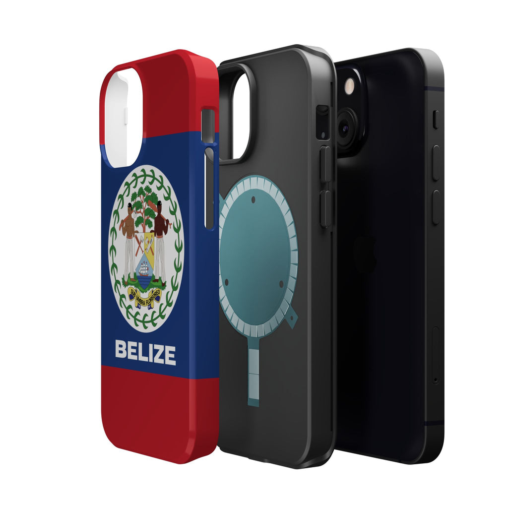 Belize Flag Magnetic Case - Irie Blues Boutique