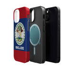 Belize Flag Magnetic Case - Irie Blues Boutique