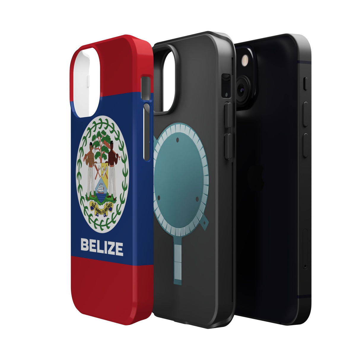 Belize Flag Magnetic Case - Irie Blues Boutique