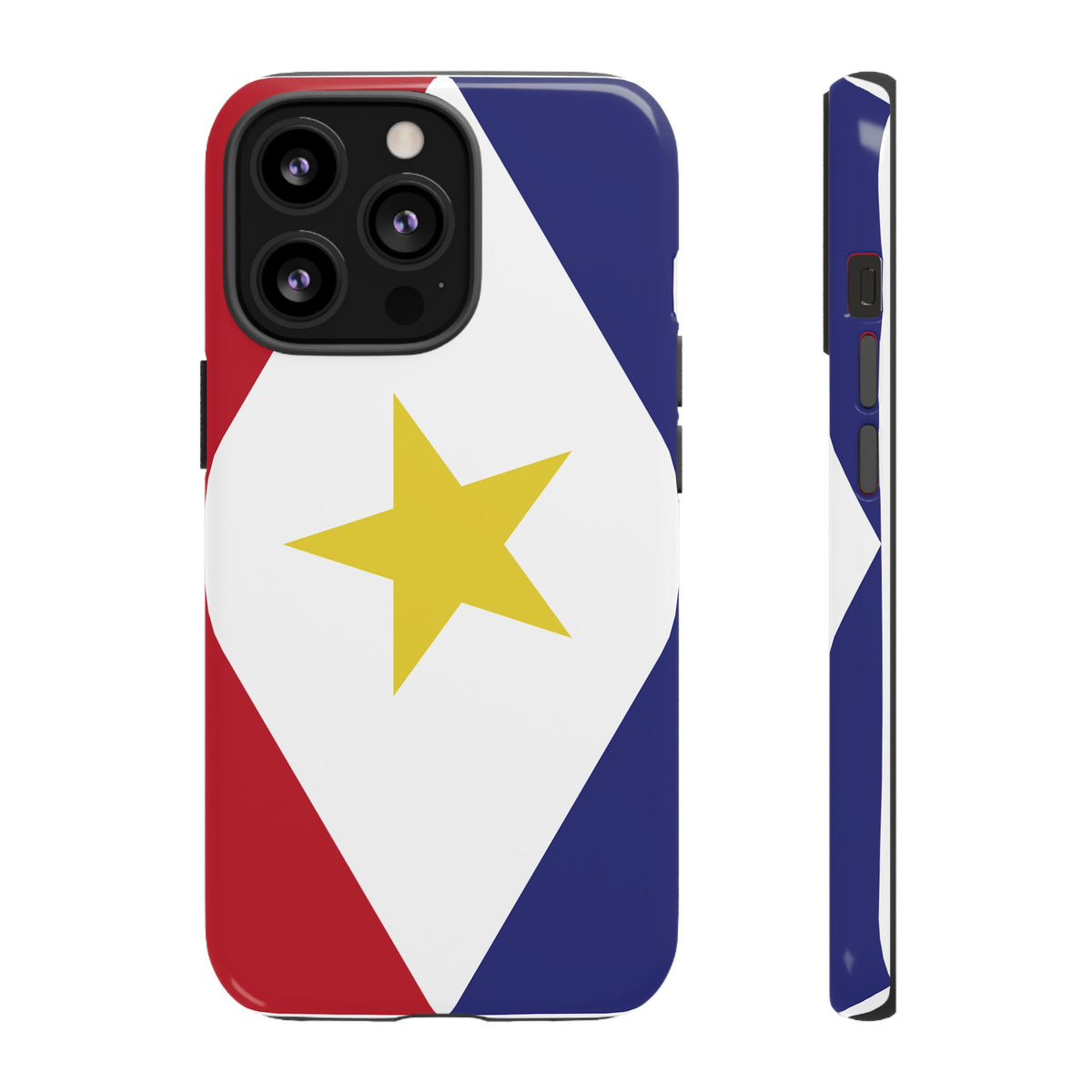 Saba Flag Tough Phone Case - Irie Blues Boutique