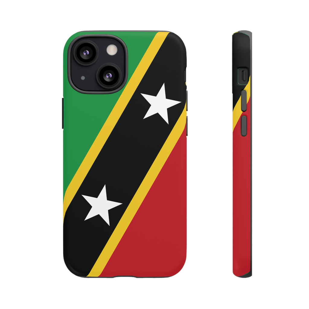 Saint Kitts and Nevis Flag Tough Phone Case - Irie Blues Boutique