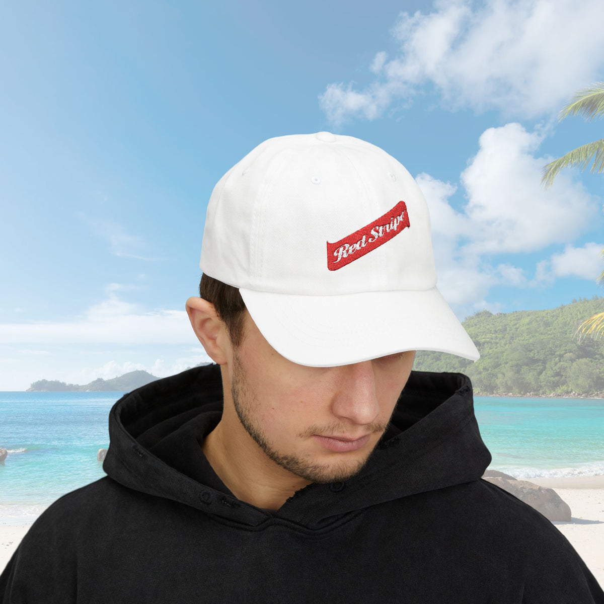 Red Stripe Beer Logo Classic Dad Cap - Irie Blues Boutique