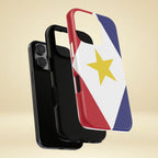 Saba Flag Tough Phone Case - Irie Blues Boutique