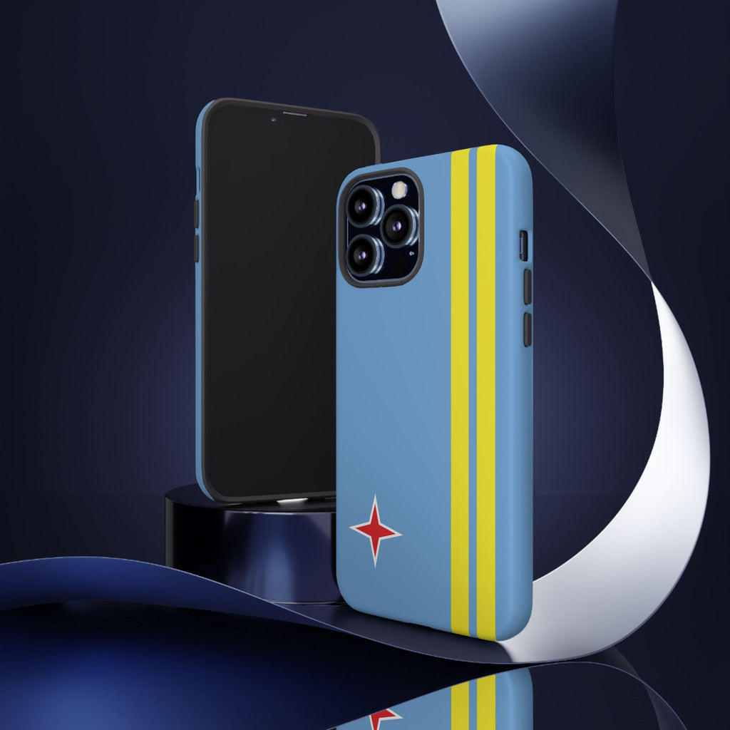 Aruba Flag Tough Phone Case - Irie Blues Boutique