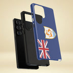 Anguilla Flag Tough Phone Case - Irie Blues Boutique