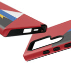 Antigua and Barbuda Flag Tough Phone Case - Irie Blues Boutique