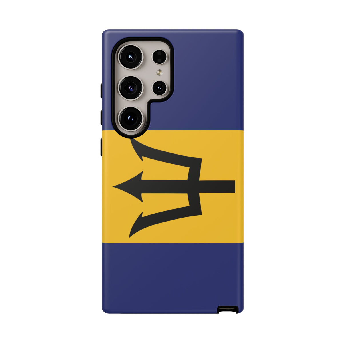 Barbados Flag Tough Phone Case - Irie Blues Boutique