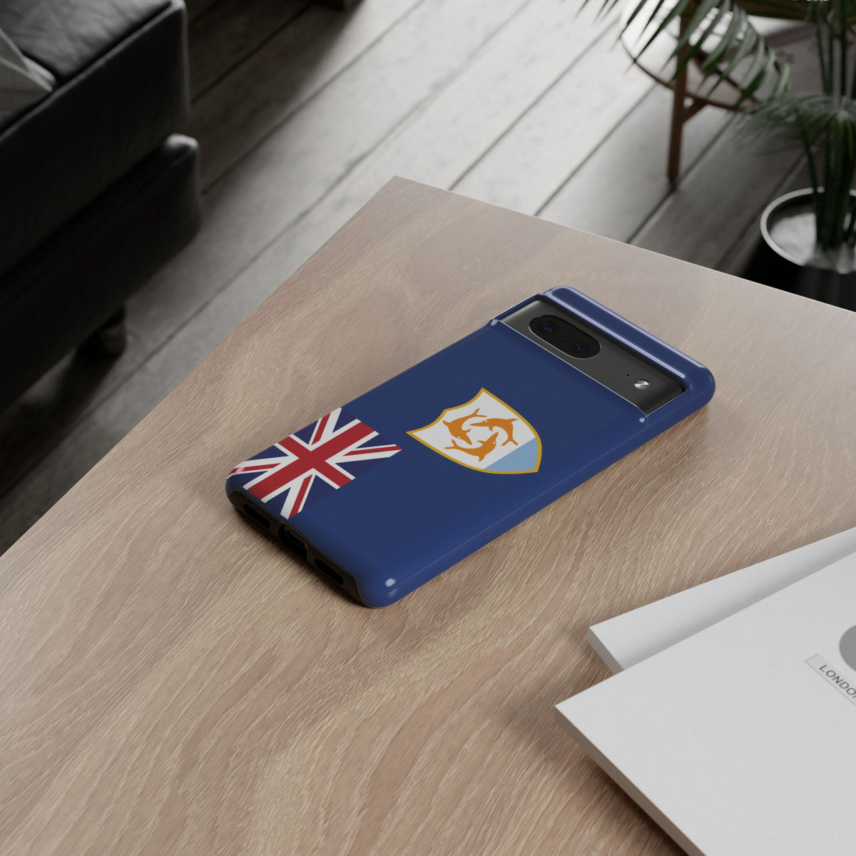 Anguilla Flag Tough Phone Case - Irie Blues Boutique