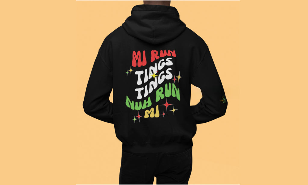 Daily Affirmation Unisex Caribbean Hoodie - Irie Blues Boutique