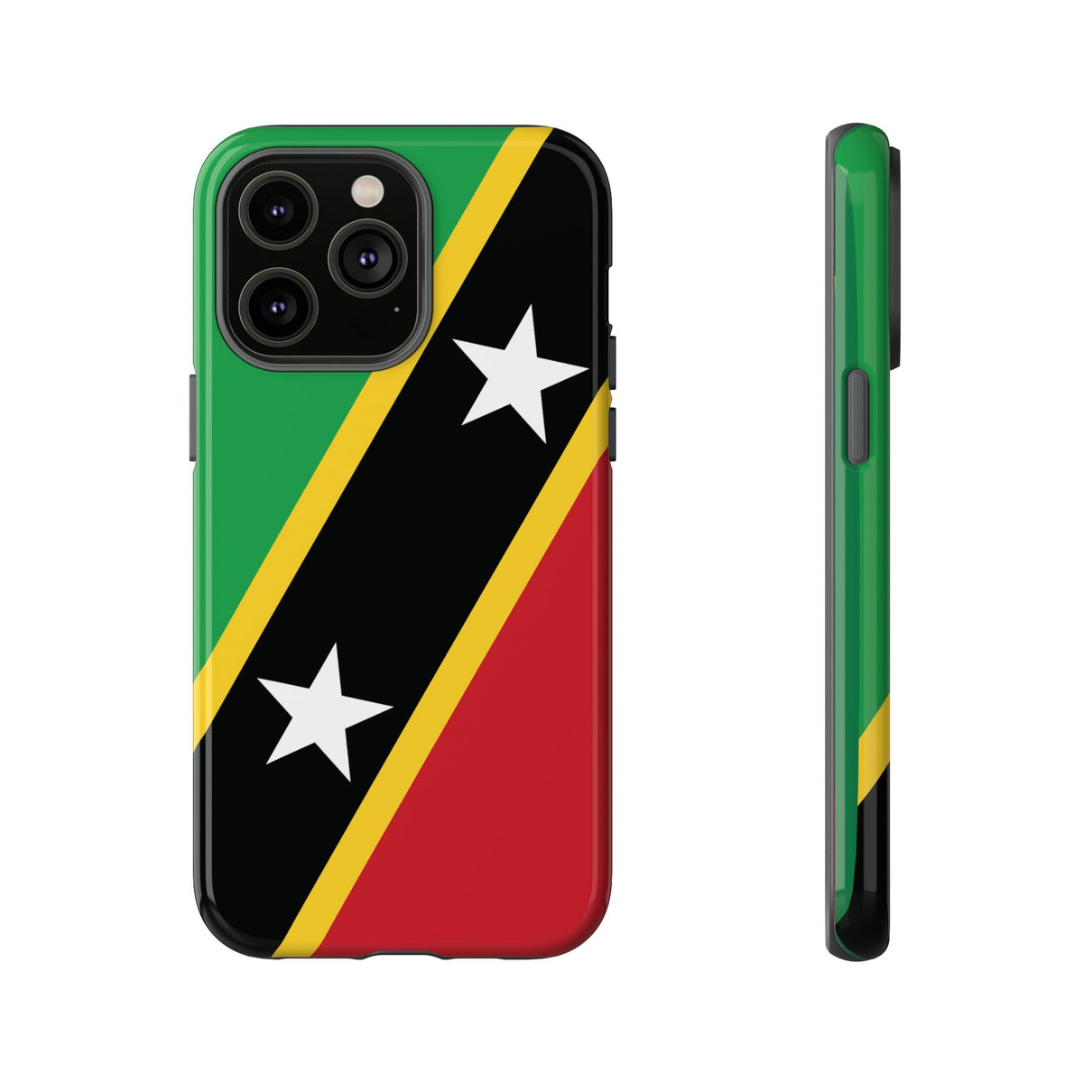 Saint Kitts and Nevis Flag Tough Phone Case - Irie Blues Boutique