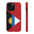 Antigua and Barbuda Flag Tough Phone Case - Irie Blues Boutique