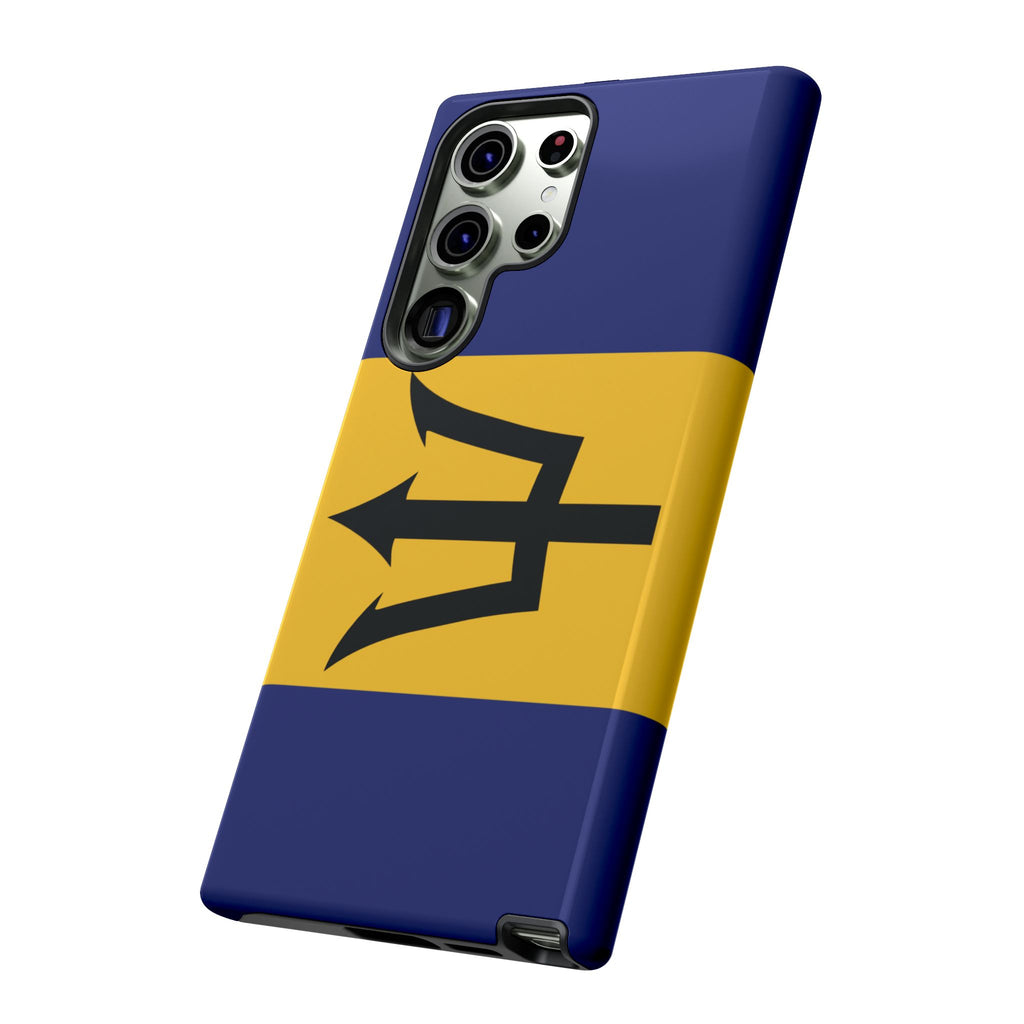 Barbados Flag Tough Phone Case - Irie Blues Boutique