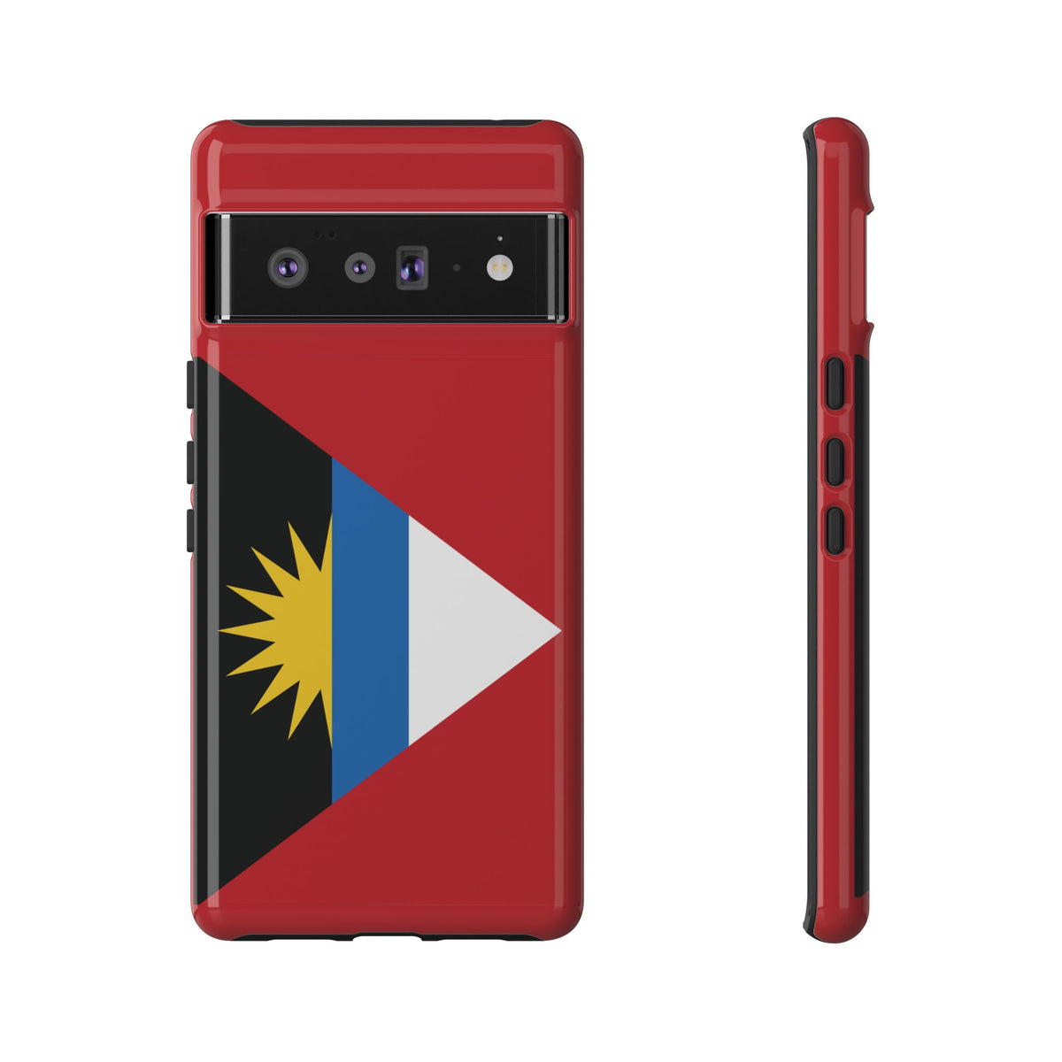 Antigua and Barbuda Flag Tough Phone Case - Irie Blues Boutique