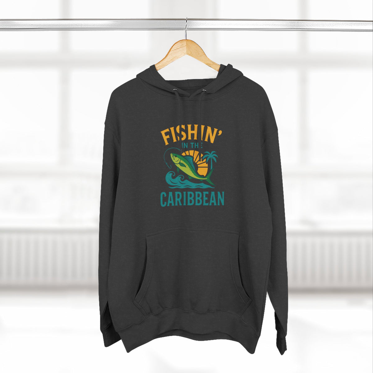 Caribbean Fishing Hoodie - Irie Blues Boutique