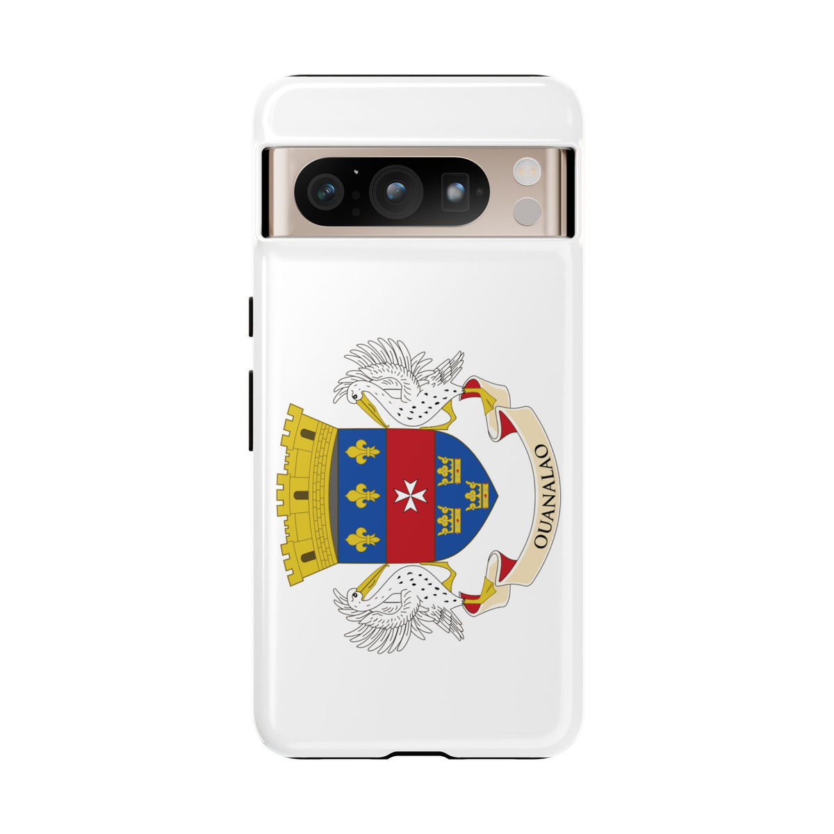 Saint Barthélemy Flag Tough Phone Case - Irie Blues Boutique
