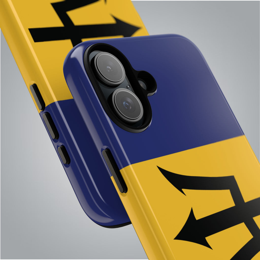 Barbados Flag Tough Phone Case - Irie Blues Boutique