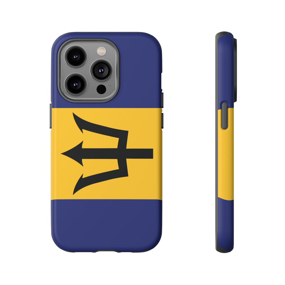 Barbados Flag Tough Phone Case - Irie Blues Boutique