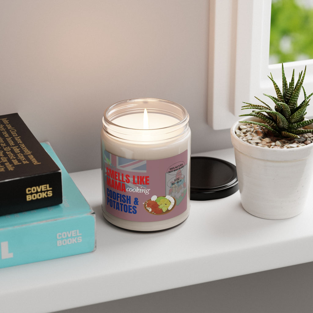 Mama Cooking Codfish & Potatoes Bermuda Scented Soy Candle, 9oz - Irie Blues Boutique