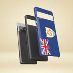 Anguilla Flag Tough Phone Case - Irie Blues Boutique