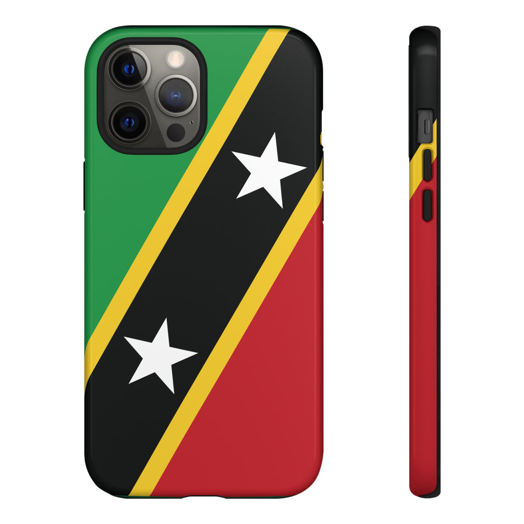 Saint Kitts and Nevis Flag Tough Phone Case - Irie Blues Boutique
