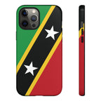 Saint Kitts and Nevis Flag Tough Phone Case - Irie Blues Boutique