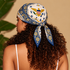 US Virgin Islands Flag Paisley Print Bandana