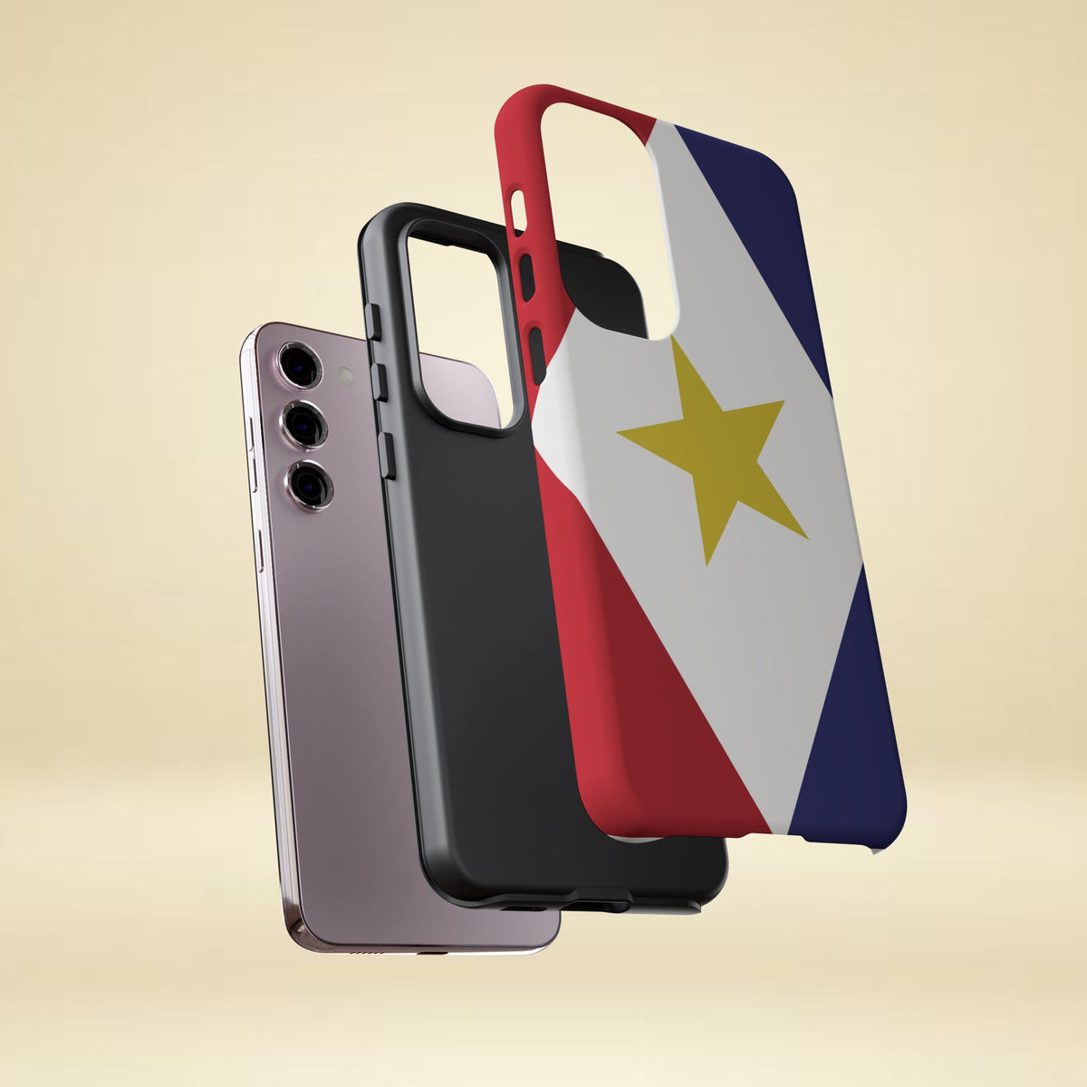 Saba Flag Tough Phone Case - Irie Blues Boutique