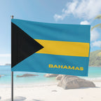 Bahamas Flag Wall Art - Irie Blues Boutique