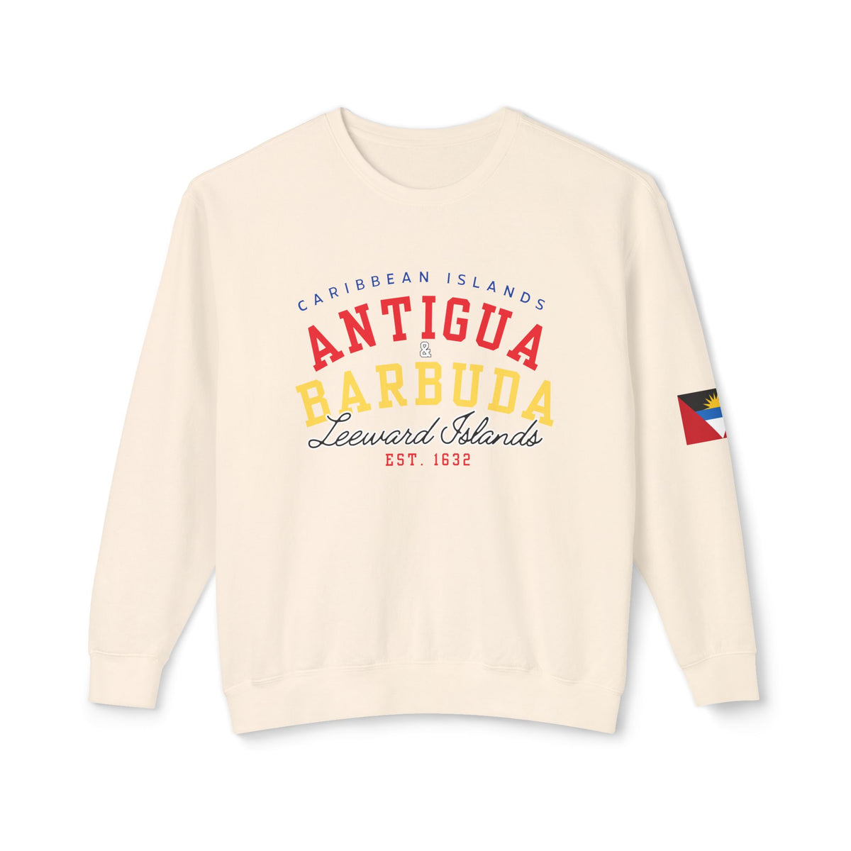Antigua Barbuda Caribbean University Sweatshirt - Irie Blues Boutique