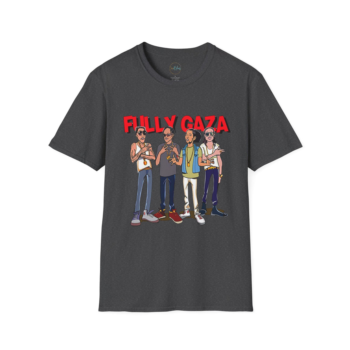 Fully Gaza T-Shirt - Irie Blues Boutique