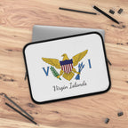 Virgin Islands Flag Laptop Sleeve Case - Irie Blues Boutique