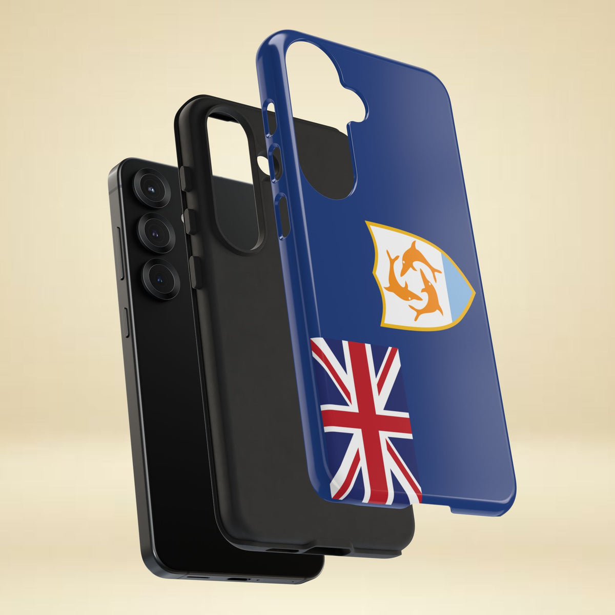 Anguilla Flag Tough Phone Case - Irie Blues Boutique