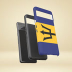 Barbados Flag Tough Phone Case - Irie Blues Boutique