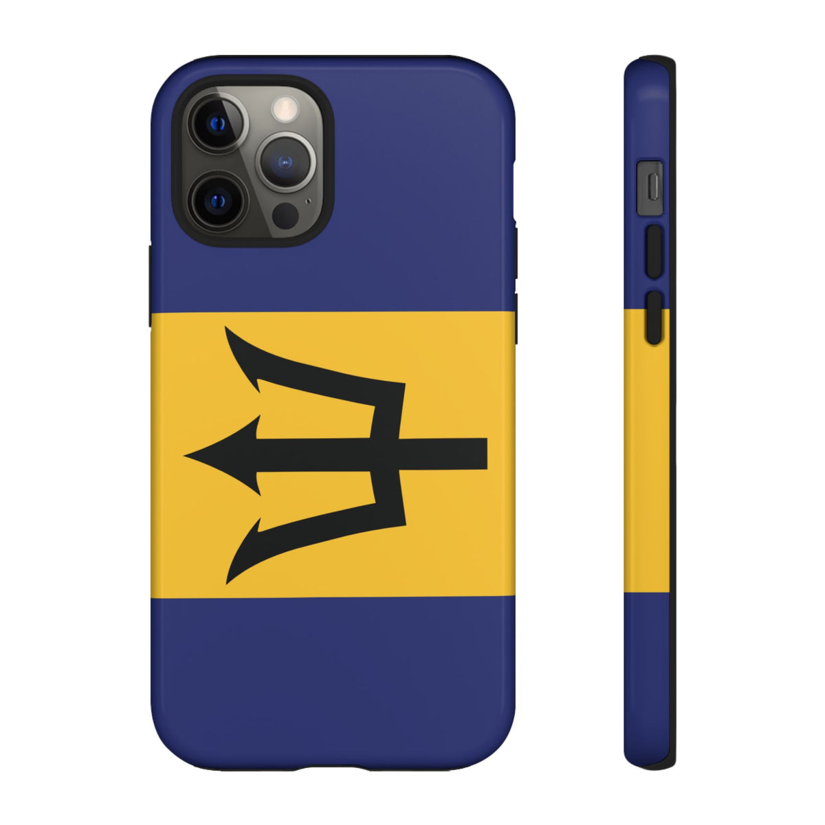 Barbados Flag Tough Phone Case - Irie Blues Boutique