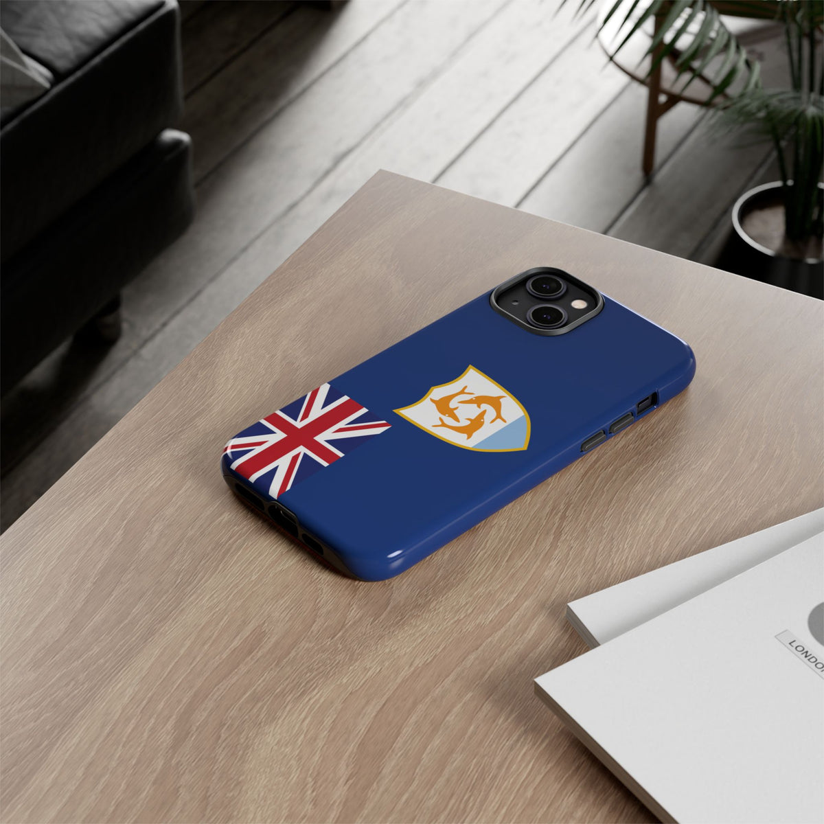 Anguilla Flag Tough Phone Case - Irie Blues Boutique