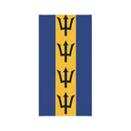 Barbados Flag Carnival Mask Neck Gaiter - Irie Blues Boutique