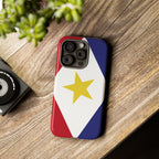 Saba Flag Tough Phone Case - Irie Blues Boutique