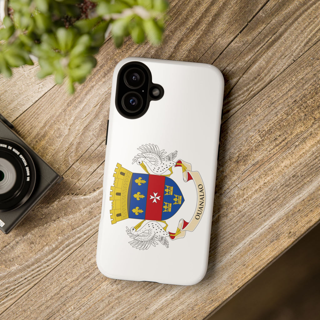 Saint Barthélemy Flag Tough Phone Case - Irie Blues Boutique
