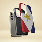 Saba Flag Tough Phone Case - Irie Blues Boutique