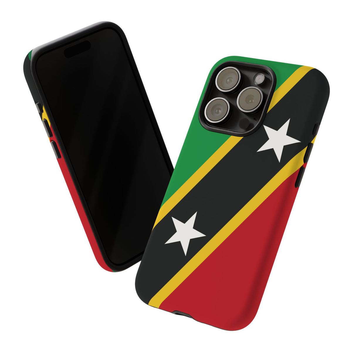 Saint Kitts and Nevis Flag Tough Phone Case - Irie Blues Boutique