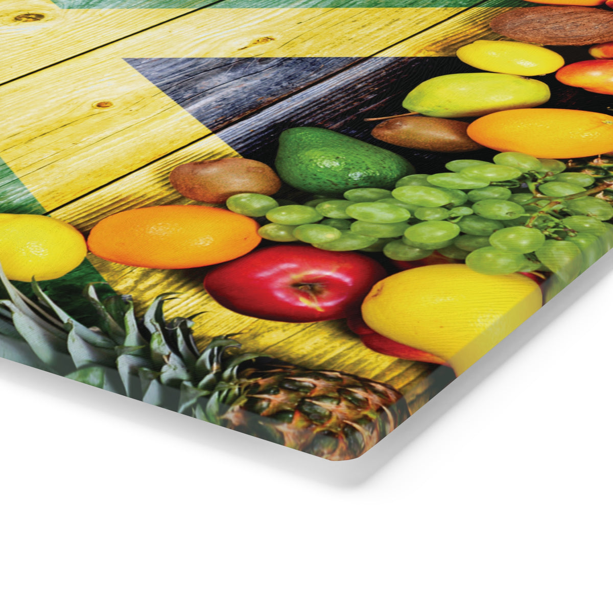 Jamaica Caribbean Flag Cutting Board | Irie Blues Boutique - Irie Blues Boutique