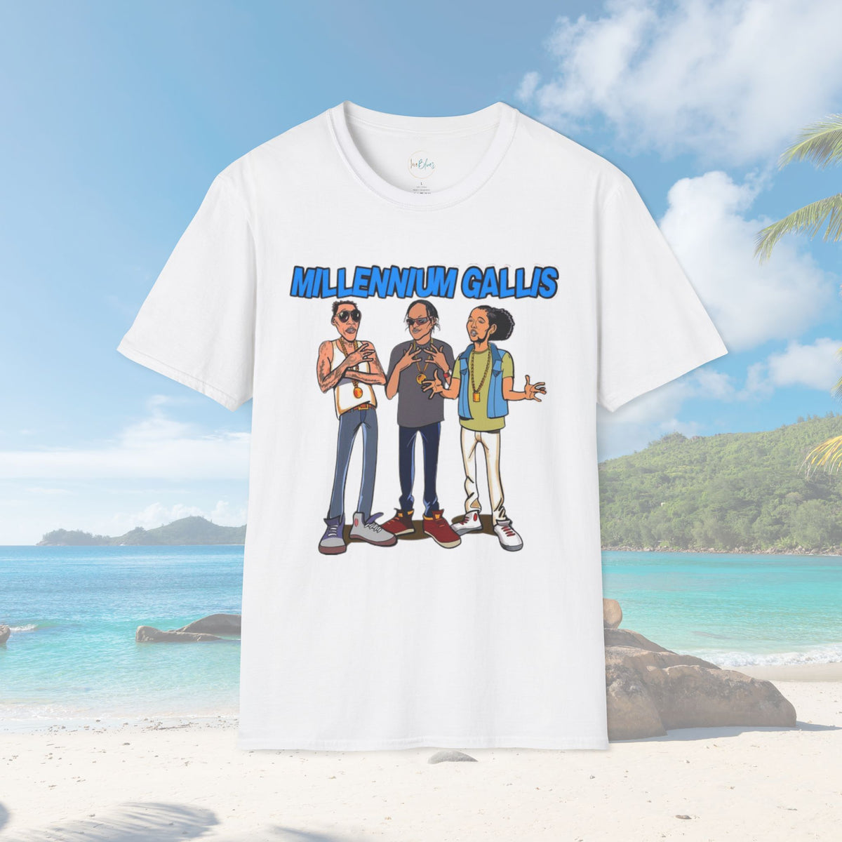 Millennium Gallis Dancehall Tee - Irie Blues Boutique