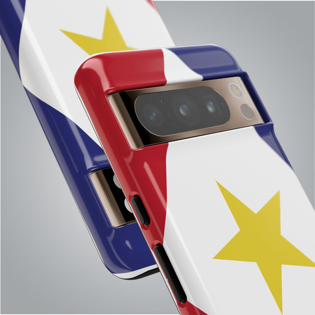 Saba Flag Tough Phone Case - Irie Blues Boutique