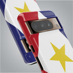 Saba Flag Tough Phone Case - Irie Blues Boutique