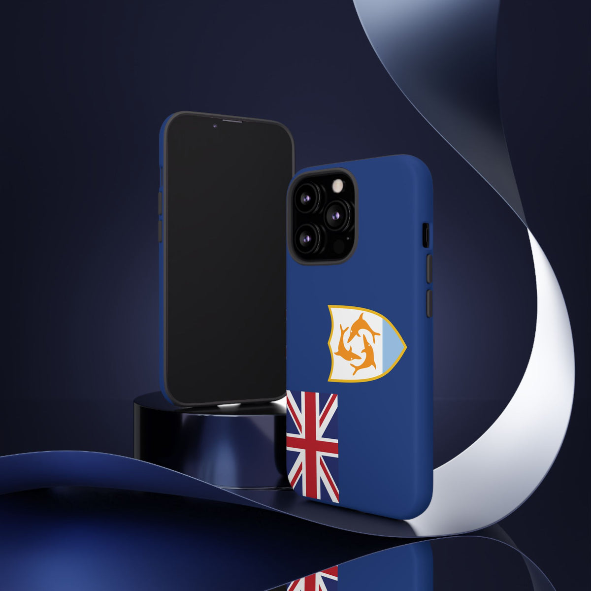 Anguilla Flag Tough Phone Case - Irie Blues Boutique
